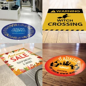 Floor signage